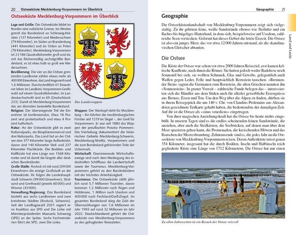 Produktbild: TRESCHER Reisef&uuml;hrer Ostseek&uuml;ste Mecklenburg-Vorpommern