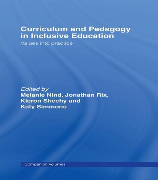 Produktbild: Curriculum and Pedagogy in Inclusive Education