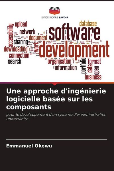 Produktbild: Une approche d'ing&eacute;nierie logicielle bas&eacute;e sur les composants