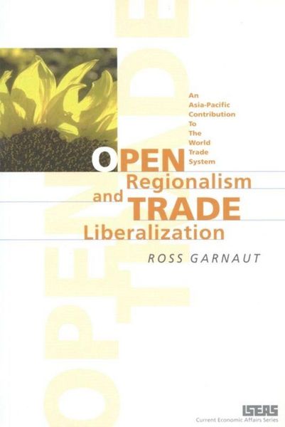 Produktbild: Open Regionalism and Trade Liberalization