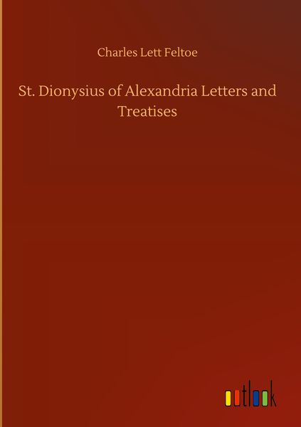 Produktbild: St. Dionysius of Alexandria Letters and Treatises