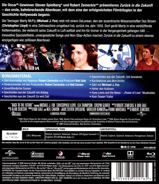 Produktbild: Zur&uuml;ck in die Zukunft I (Remastered)