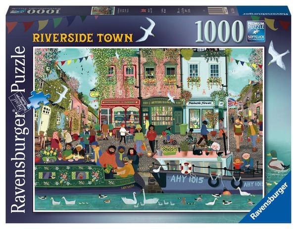 Ravensburger 17554 - Riverside Town