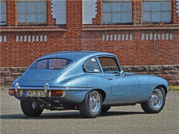 Produktbild: CALVENDO Puzzle Ein Motiv aus dem Kalender Jaguar E-Type - Die Raubkatze | 1000 Teile Lege-Gr&ouml;&szlig;e 64x48cm Foto-Puzzle f&uuml;r gl&uuml;ckliche Stunden