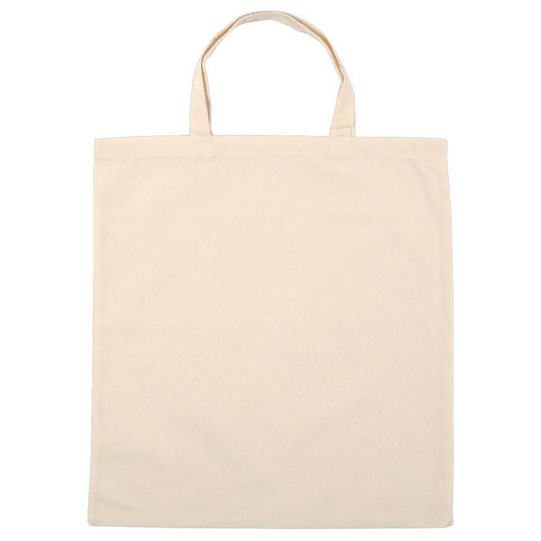 Creativ Company Tragetasche, Größe 38x42 cm, 145 g, Hellnatur, 5 Stk