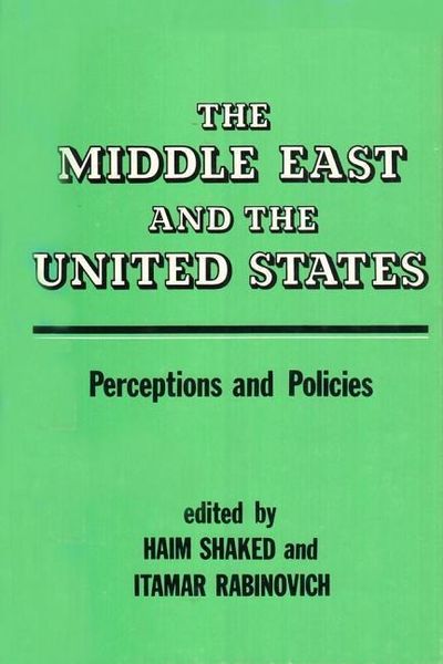 Produktbild: Shaked, H: Middle East and the United States