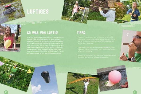Outdoor-Experimente für Kinder