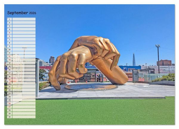 Produktbild: Seoul - Stadt der Kontraste (Wandkalender 2026 DIN A4 quer), CALVENDO Monatskalender
