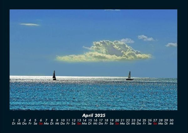Produktbild: Sehnsucht nach Meer 2025 Fotokalender DIN A4