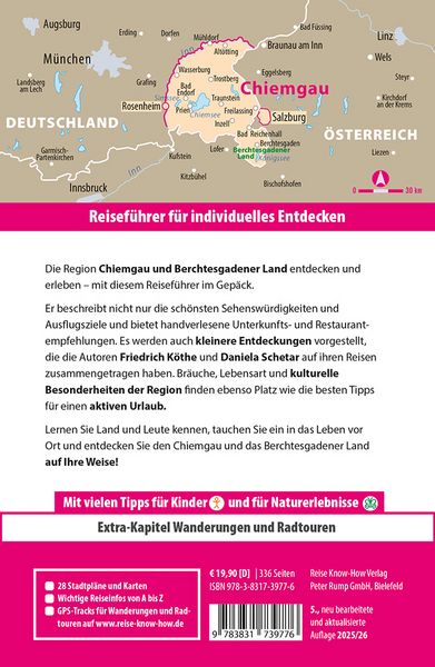 Produktbild: Reise Know-How Reiseführer Chiemgau, Berchtesgadener Land