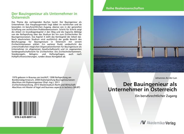 Produktbild: Der Bauingenieur als Unternehmer in &Ouml;sterreich
