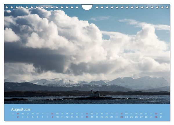 Produktbild: Leuchtfeuer der norwegischen K&uuml;ste (Wandkalender 2026 DIN A4 quer), CALVENDO Monatskalender