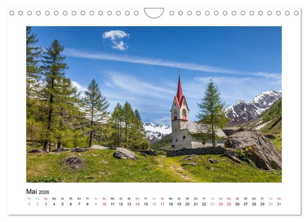 Produktbild: Sch&ouml;nes Landleben im Ahrntal (Wandkalender 2026 DIN A4 quer), CALVENDO Monatskalender