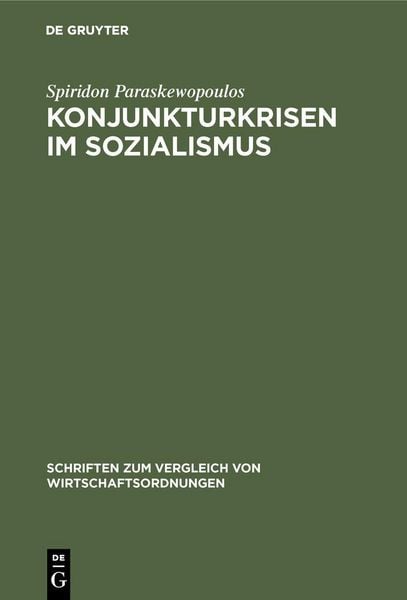 Produktbild: Konjunkturkrisen im Sozialismus