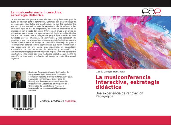 Produktbild: La musiconferencia interactiva, estrategia did&aacute;ctica