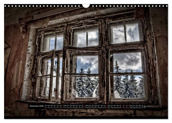 Produktbild: Lost Places, Vergessene Orte (Wandkalender 2026 DIN A3 quer), CALVENDO Monatskalender
