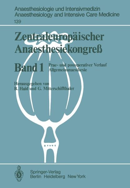 Produktbild: Zentraleurop&auml;ischer Anaesthesiekongre?