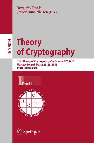 Produktbild: Theory of Cryptography