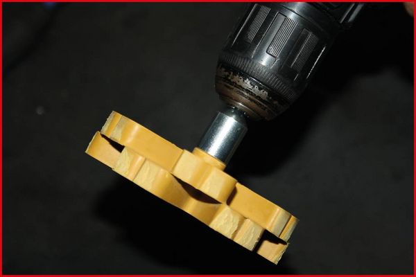 Produktbild: KS Tools 515.1218 Spanndorn f&uuml;r Folienradierer, 6mm