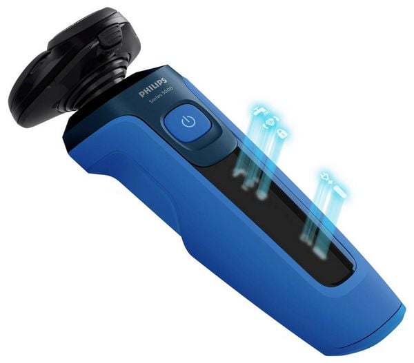 Produktbild: Philips S5466/17 Rasierer abwaschbar Dunkel-Blau (matt)