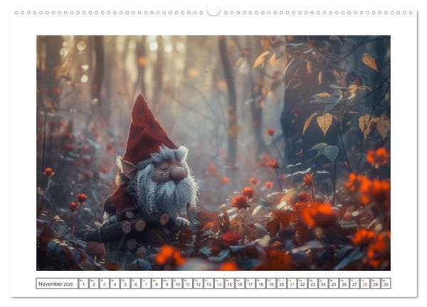 Produktbild: Auf den Spuren der Zwerge (hochwertiger Premium Wandkalender 2026 DIN A2 quer), Kunstdruck in Hochglanz