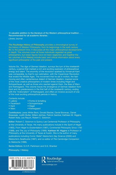 Produktbild: The Age of German Idealism