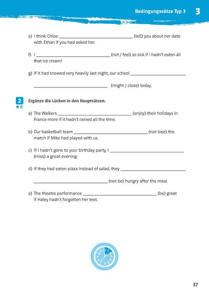10-Minuten-Training Englisch Grammatik If-Clauses 6.-8. Klasse