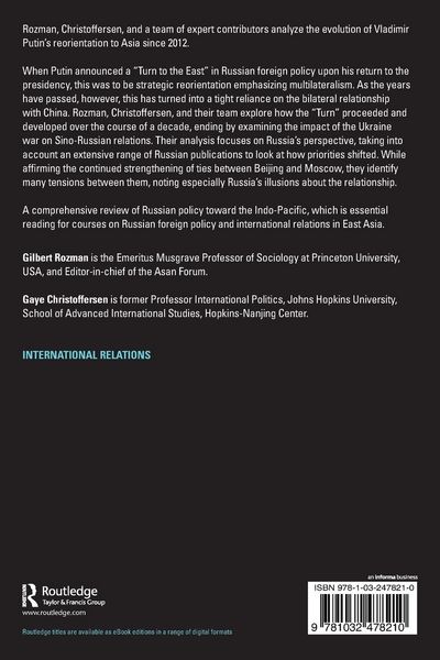 Produktbild: Putin's "Turn to the East" in the Xi Jinping Era