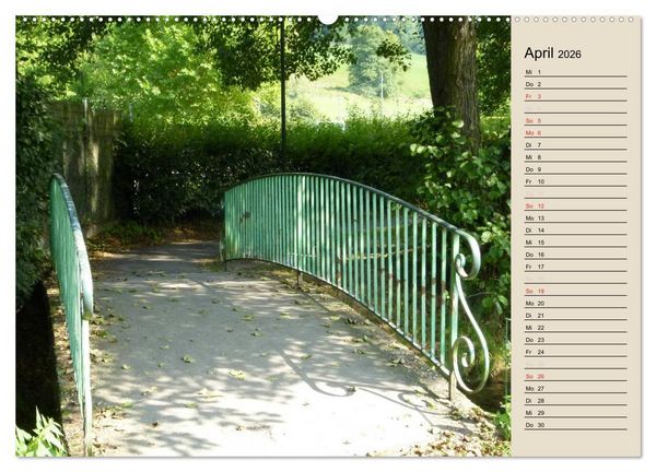 Produktbild: Bad Orb - Romantik im Spessart (hochwertiger Premium Wandkalender 2026 DIN A2 quer), Kunstdruck in Hochglanz