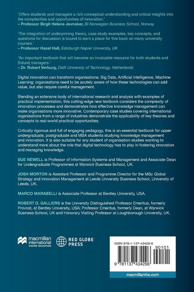 Produktbild: Managing Digital Innovation