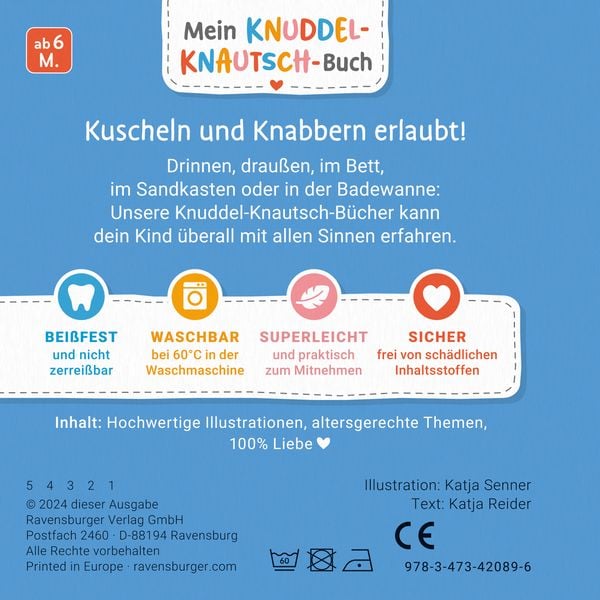 Produktbild: Mein Knuddel-Knautsch-Buch - Wenn kleine Kinder müde sind