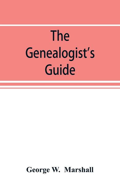 Produktbild: The genealogist's guide