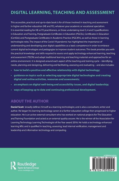 Produktbild: Digital Learning, Teaching and Assessment for HE and FE Practitioners
