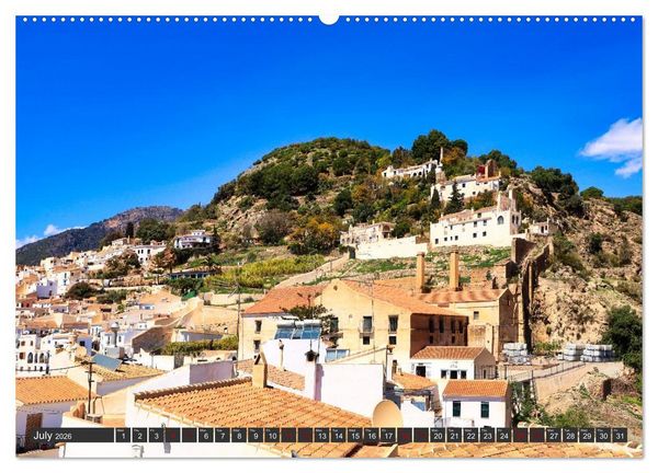 Produktbild: Andalusia sunny side of life (High Quality Premium Wall Calendar 2026 DIN A2 landscape),CALVENDO 12 Month Wall Calendar