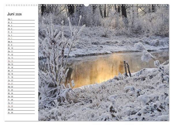 Produktbild: Winterm&auml;rchen. Landschaften im Schnee (Wandkalender 2026 DIN A2 quer), CALVENDO Monatskalender