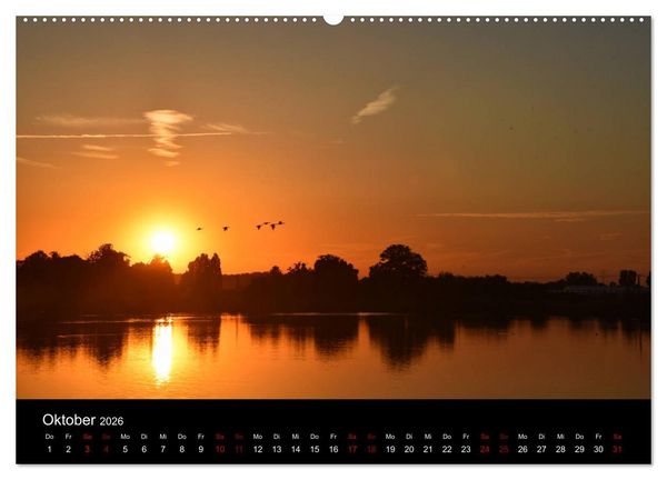 Produktbild: Niederrheinischer Himmel (hochwertiger Premium Wandkalender 2026 DIN A2 quer), Kunstdruck in Hochglanz