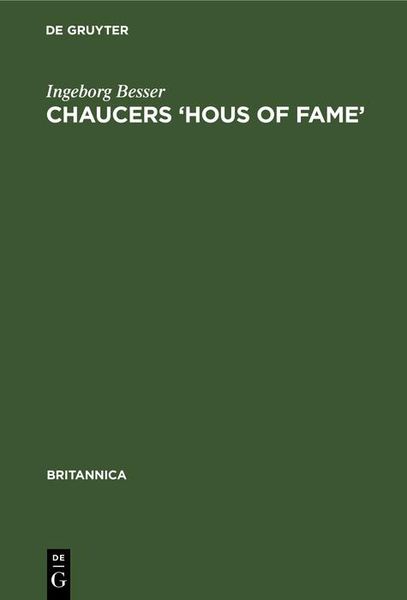Produktbild: Chaucers 'Hous of Fame'