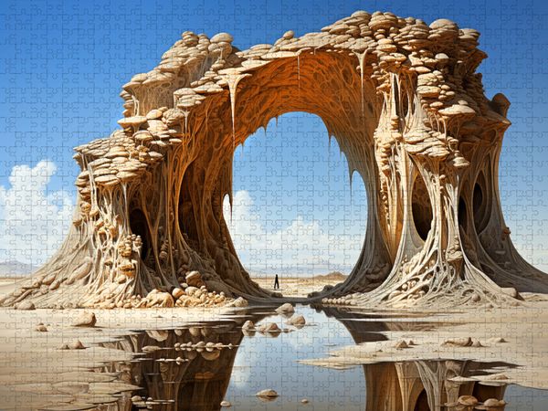 Produktbild: CALVENDO Puzzle Das Tor | 2000 Teile Lege-Gr&ouml;&szlig;e 90x67cm Foto-Puzzle f&uuml;r gl&uuml;ckliche Stunden