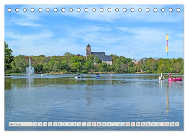 Produktbild: Chemnitz Impressionen aus der Kulturhauptstadt (Tischkalender 2026 DIN A5 quer), CALVENDO Monatskalender