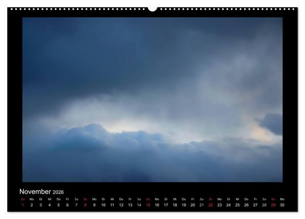 Produktbild: Wolkenbilder (hochwertiger Premium Wandkalender 2026 DIN A2 quer), Kunstdruck in Hochglanz