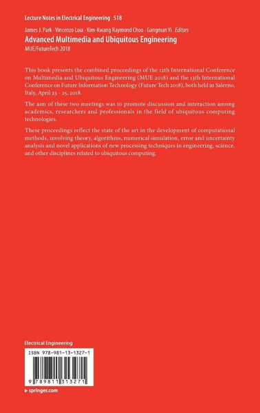 Produktbild: Advanced Multimedia and Ubiquitous Engineering