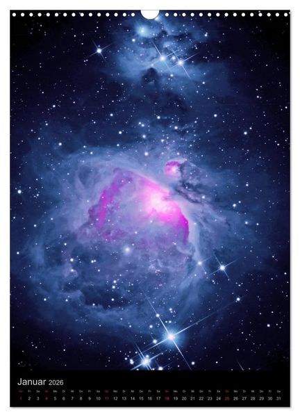 Produktbild: Sch&ouml;nheit des Universums (Wandkalender 2026 DIN A3 hoch), CALVENDO Monatskalender
