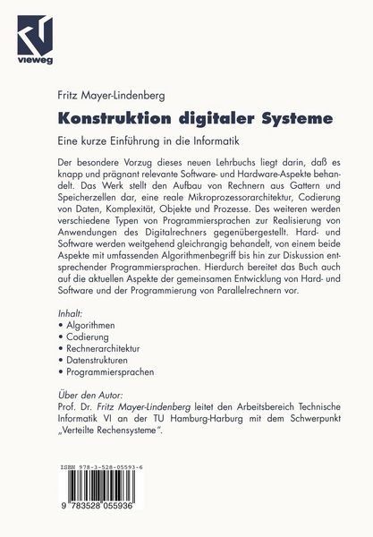 Produktbild: Konstruktion digitaler Systeme