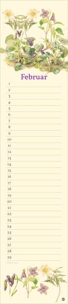 Produktbild: Edith Holden: Geburtstagskalender Langplaner