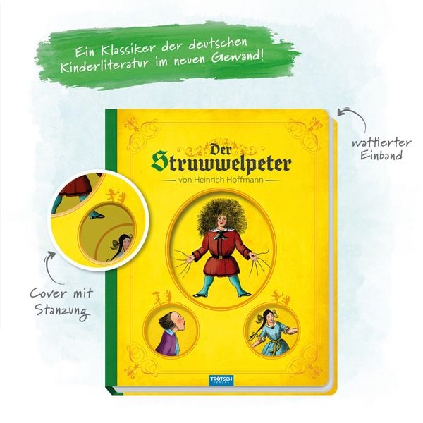 Produktbild: Tr&ouml;tsch Kinderbuch Struwwelpeter