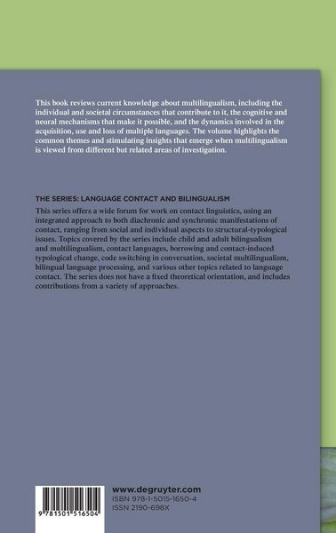 Produktbild: Multidisciplinary Perspectives on Multilingualism