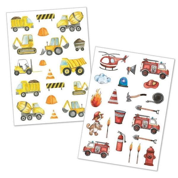 Produktbild: Happy Tatts, Kinder-Tattoos 'Mix' (125 Stk.)