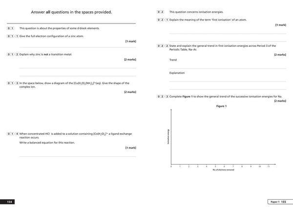 Produktbild: AQA A-level Chemistry Organise and Retrieve Your Knowledge