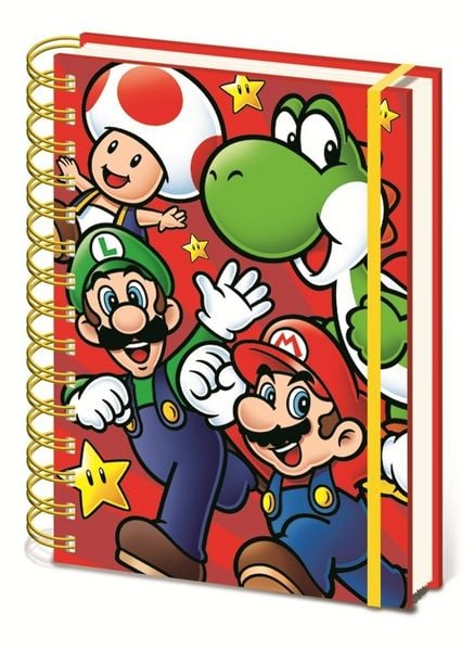 Produktbild: Super Mario (Run) A5 Wiro Notebook