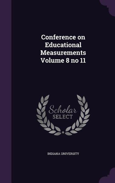 Produktbild: Conference on Educational Measurements Volume 8 no 11